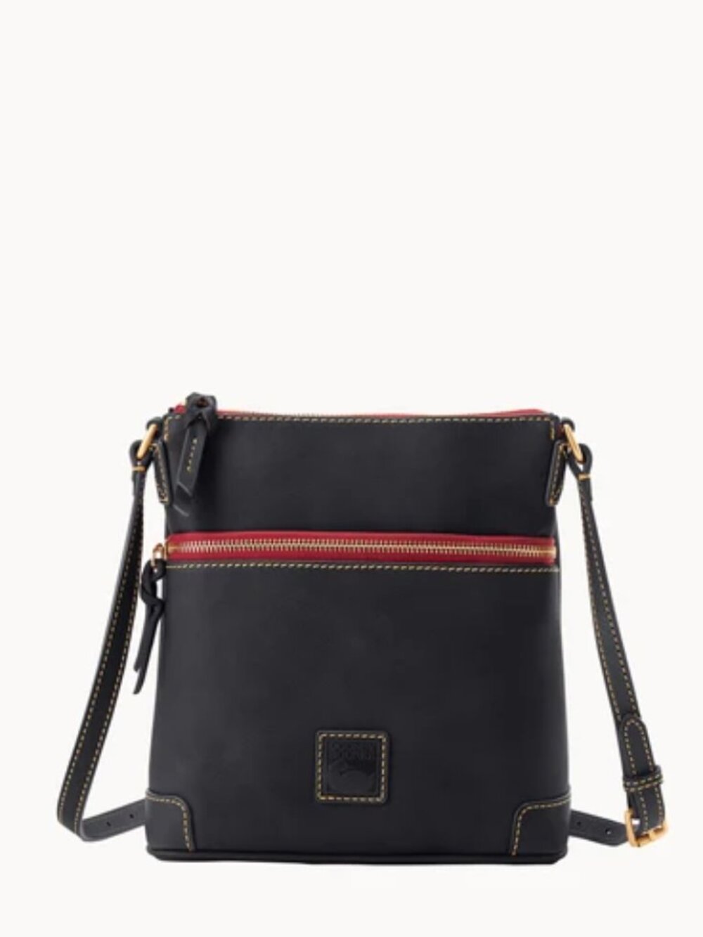 DOONEY & BOURKE Florentine Small Tassel Crossbody in Black NWOT